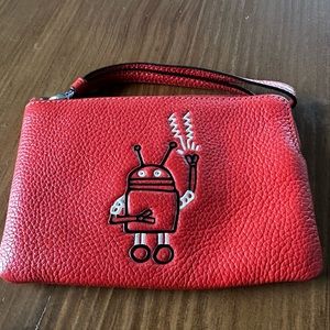 Coach Keith Haring Robot Wristlet